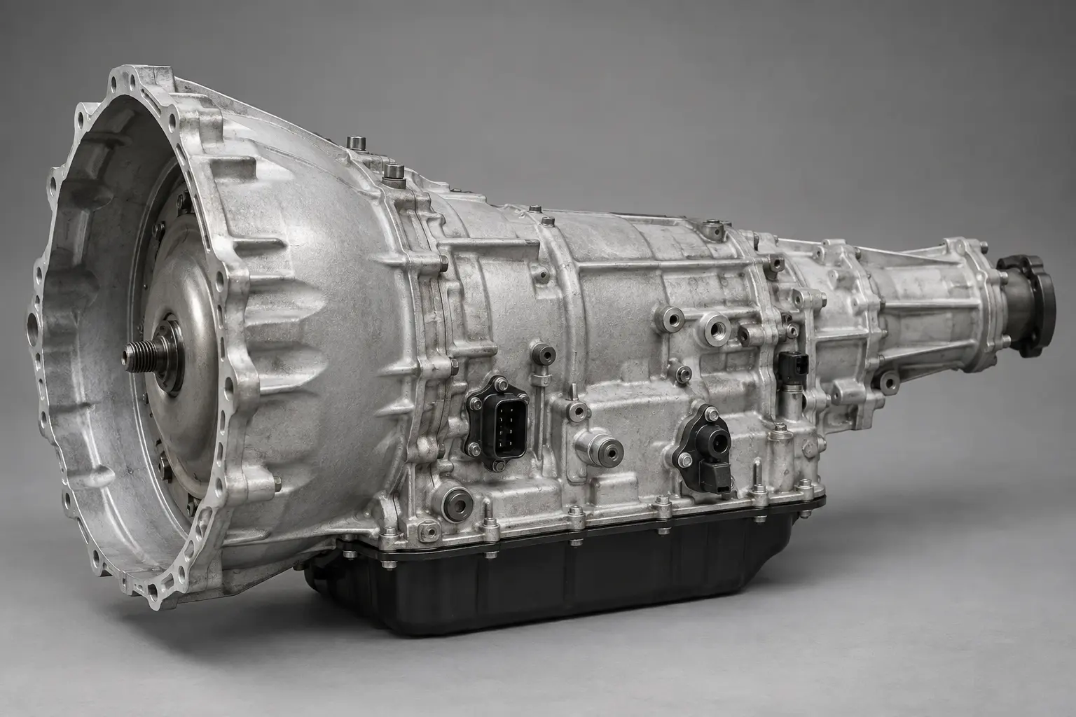 Representative 68RFE remanufactured transmission assembly